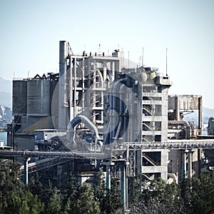 Cement factory