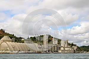 Cement factory in arrabida.