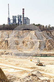 Cement factory in Poland