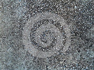 Cement floor texture background. Black and white dots pattern