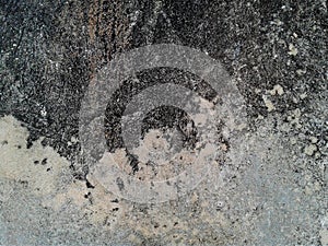 Cement floor texture background. Black and white dots pattern