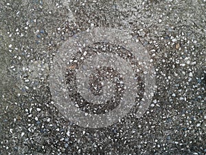 Cement floor texture background. Black and white dots pattern