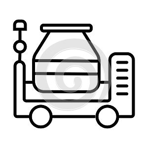 Cement Mixer Icon vector illustration