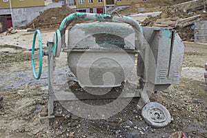 Cement mixer machine