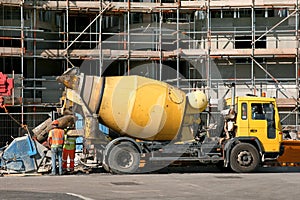 Cement Mixer Truck photo