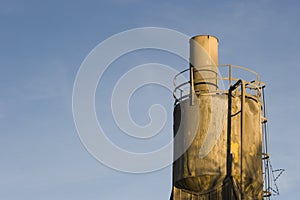 Cement plant Loading hopper.