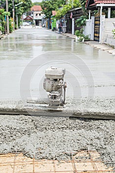 Cement road building series