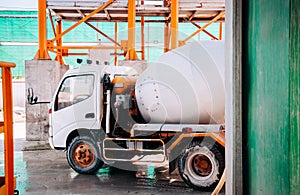 Cement truck of Cement batching plant factory