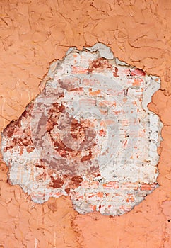 Cement wall uncomplete background, wall texture