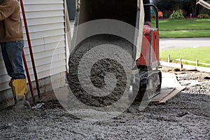 Cement workers