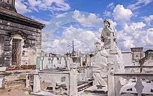 Cementary in Camaguey, Cuba photo