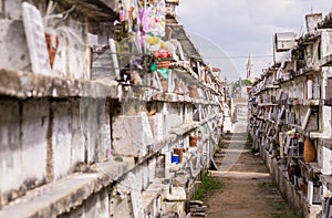 Cementary in Camaguey, Cuba photo