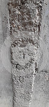 Cemented graunge texture effect of wall capture for wallpaper design