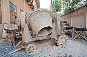 Cements mixer machine