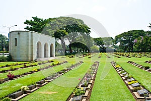 Cemetary in Kanchanaburi,Thailand