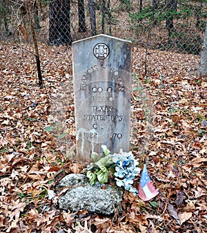 Cemetery in Boykin Springs Recreation Area