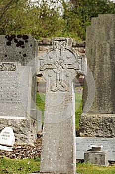 Cemetery Celtic cross