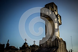 Cemetery cross