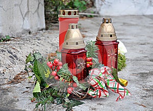 Cemetery decoration