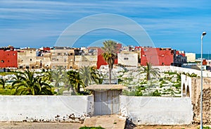 Cemetery in El Jadida town in Morocco