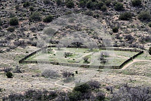 Cemetery at Fort Bowie National Monument.