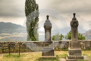 Cemetery at the Haghpat monastery