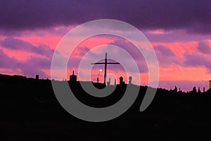 Cemetery in Hanga Roa