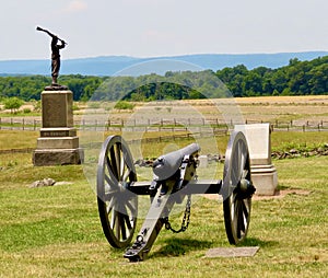 Cemetery Hill, Site of Pickets Charge, Gettysburg