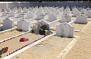 Cemetery inthe south of india