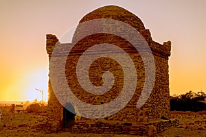 Cemetery of Kenadsa ksar in Bechar. Algeria.