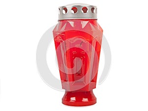 Cemetery lantern candle