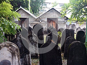 Cemetery at Male (Maldives)