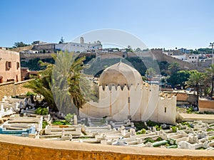 Cemetery with mosque in Safi