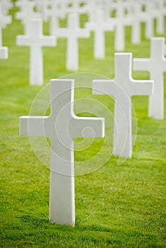 Cemetery in Normandy