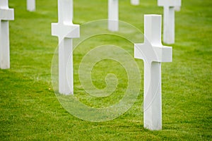 Cemetery in Normandy