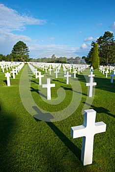 Cemetery in Normandy