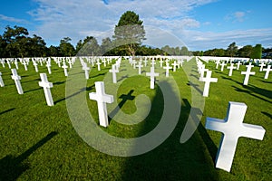Cemetery in Normandy