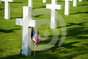 Cemetery in Normandy