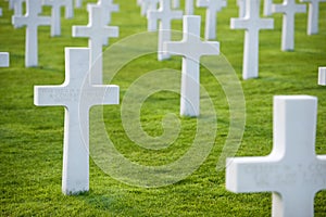 Cemetery in Normandy