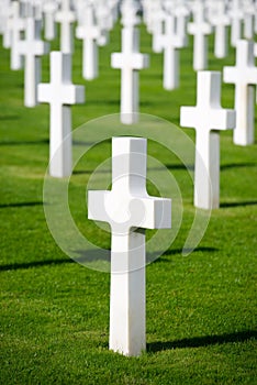 Cemetery in Normandy