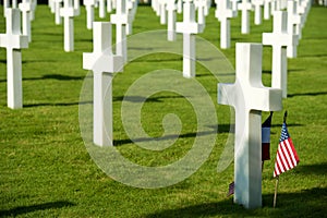 Cemetery in Normandy