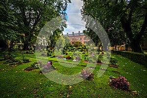 Cemetery outside Katarina kyrka, in SÃ¶dermalm, Stockholm, Swede