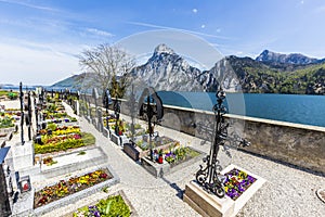 Cemetery at the Parish Church in Traunkirchen