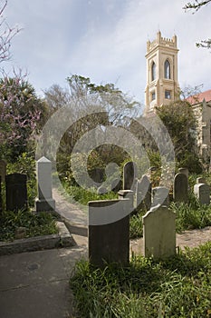 Cemetery path