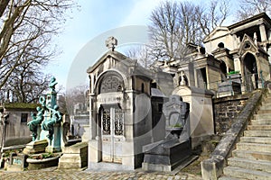 Cemetery Pere Lachaise.