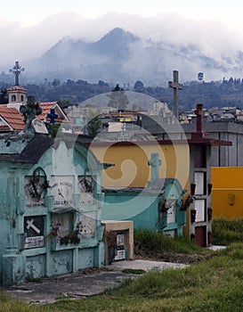 Cemetery Quetzaltenango, Guatemala photo