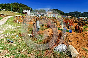 Cemetery, San Juan Chamula, Mexico