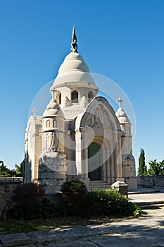 Cemetery at Supetar, Croatia