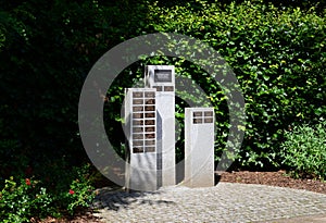 Cemetery in the Town Bomlitz, Lower Saxony