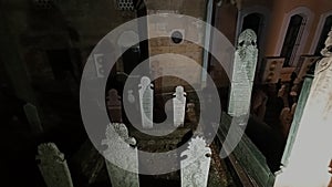 Cemetery in the Yeni Mosque in Komotini Greece